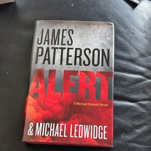 James Patterson 'Alert' Hardcover Book